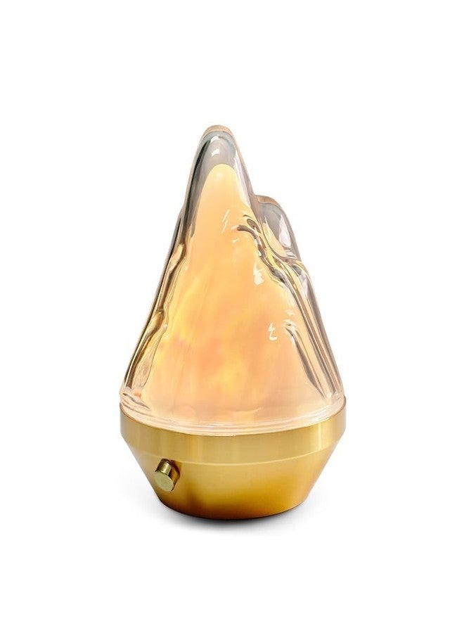 Zuvexa Classic Mountain Table Lamp - Acrylic Flame Mountain Lamp, Dynamic Atmosphere LED Light with Remote & Touch Control, 16-Color Changing Night Lamp for Home & Bedroom Decor - Image 1